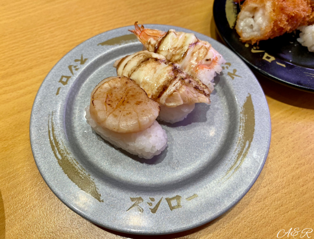 スシロー壽司郎(台灣土城店)-人氣炙燒3貫