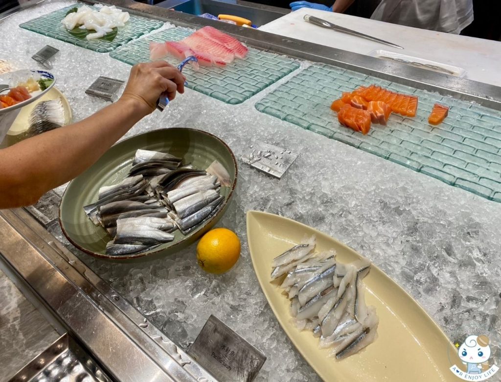 漢來海港敦化店 
下午茶吃到飽
生魚片