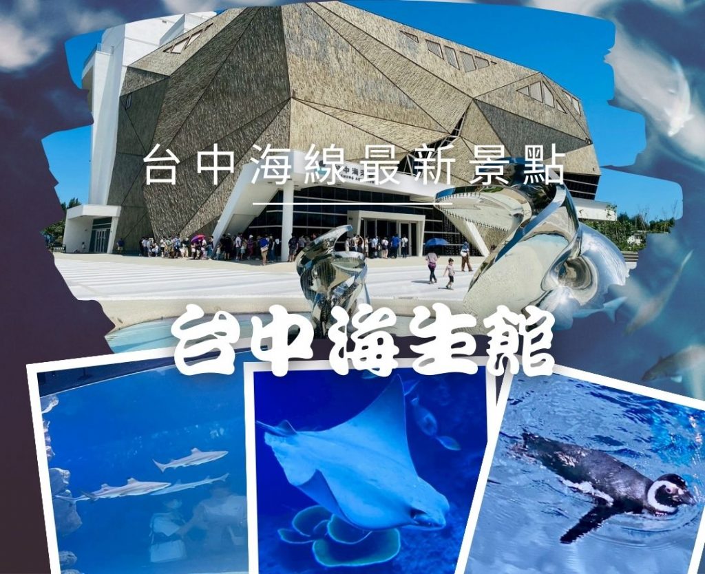 最新台中海線打卡熱點!【台中海生館】6大亮點、企鵝水母鯊魚打卡必看+絕佳賞景地方，全館全攻略!